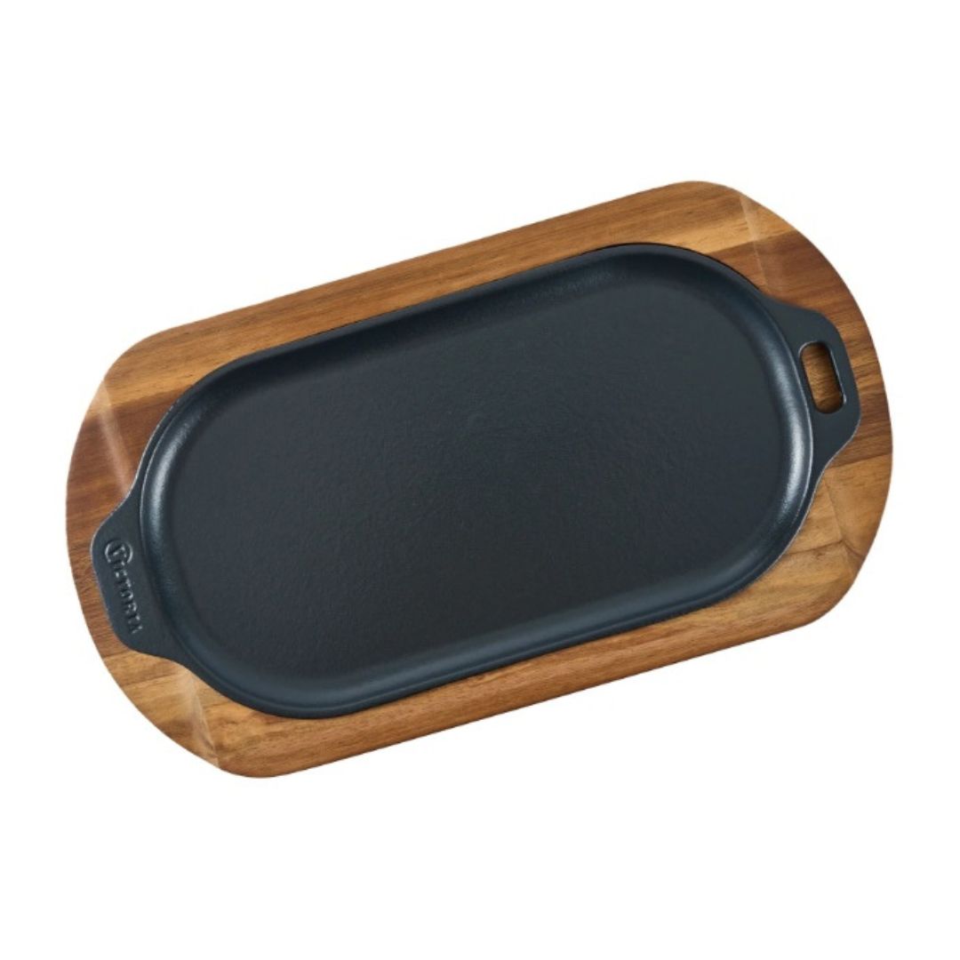 Base de Madera Victoria para Plancha Asadora