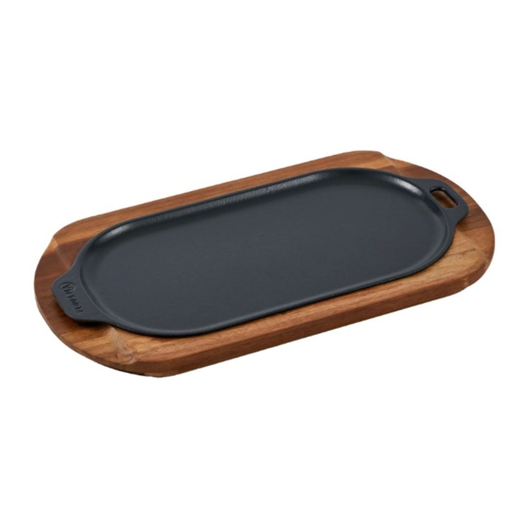 Base de Madera Victoria para Plancha Asadora