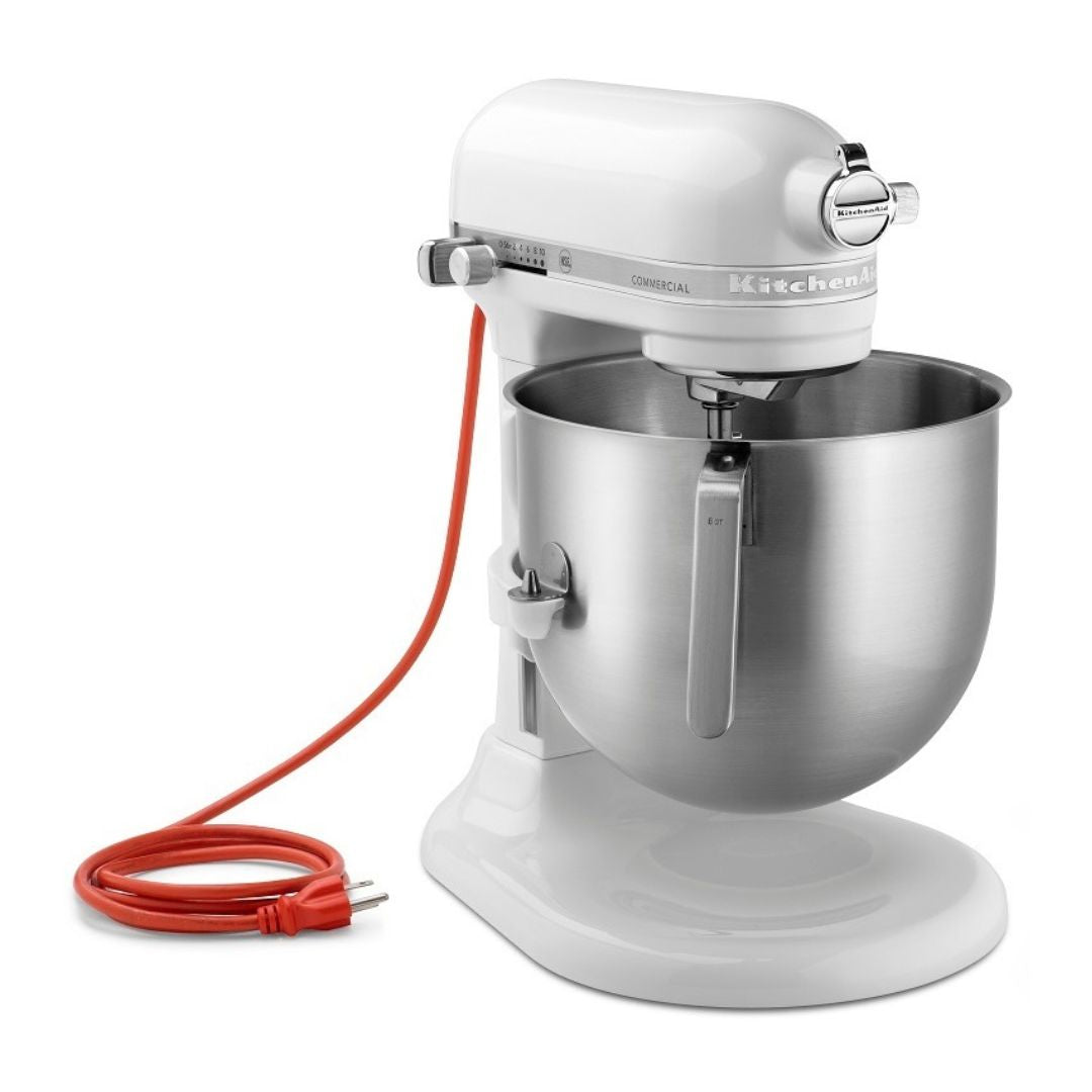 Batidora KitchenAid Comercial 7.6 L Blanca
