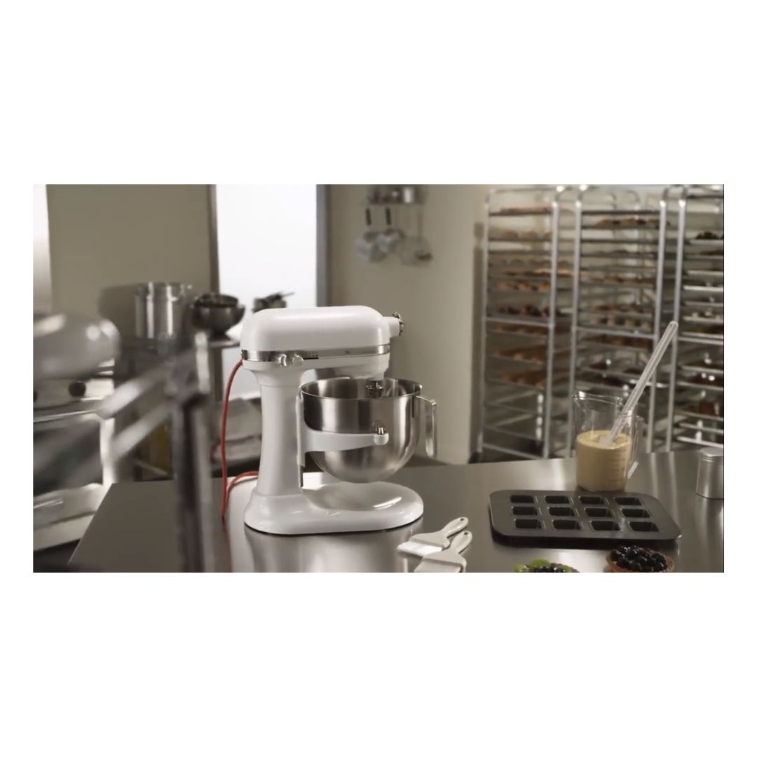 Batidora KitchenAid Comercial 7.6 L Blanca
