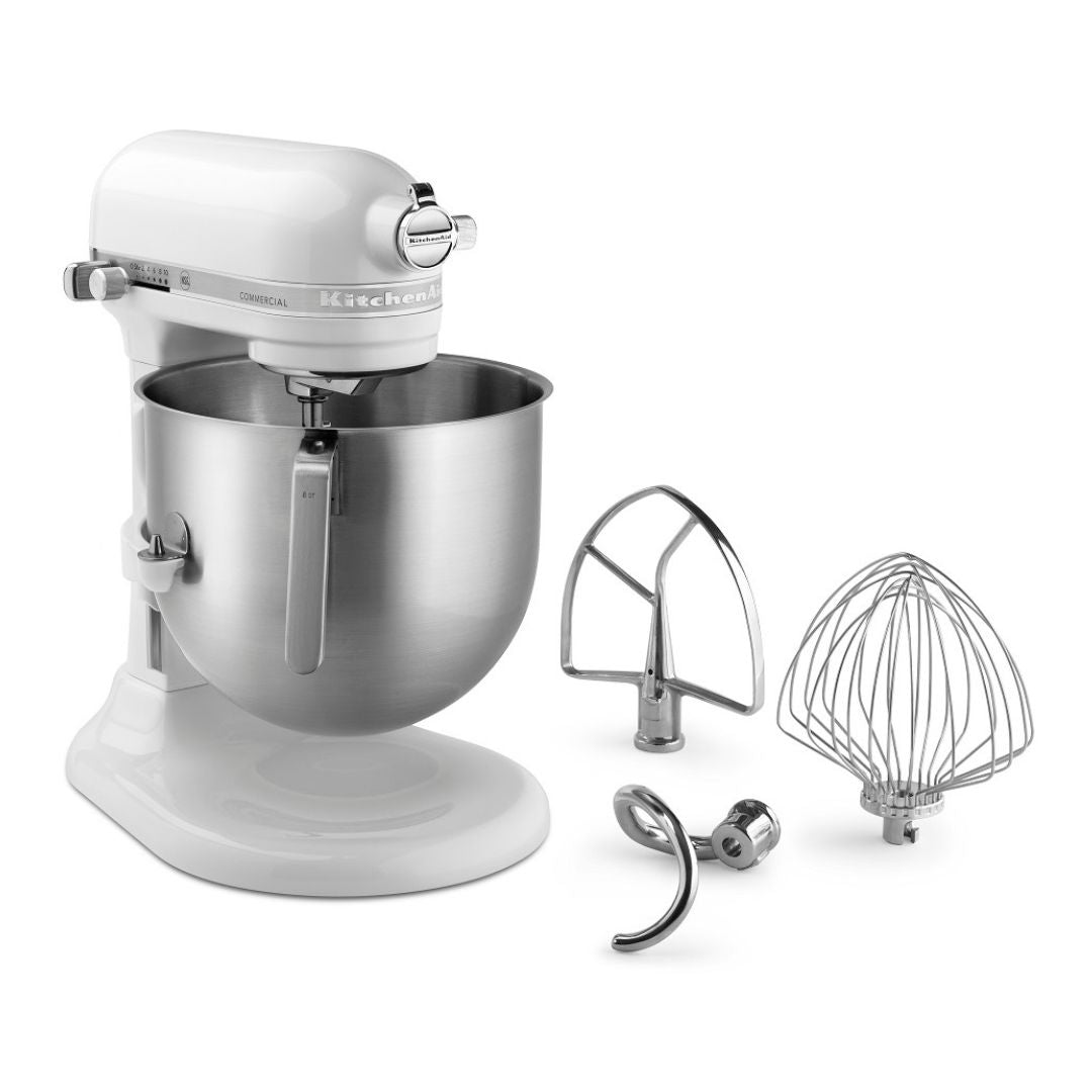 Batidora KitchenAid Comercial 7.6 L Blanca