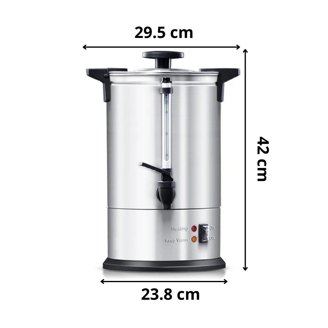 Cafetera Percoladora en Acero Inoxidable 50 Tazas