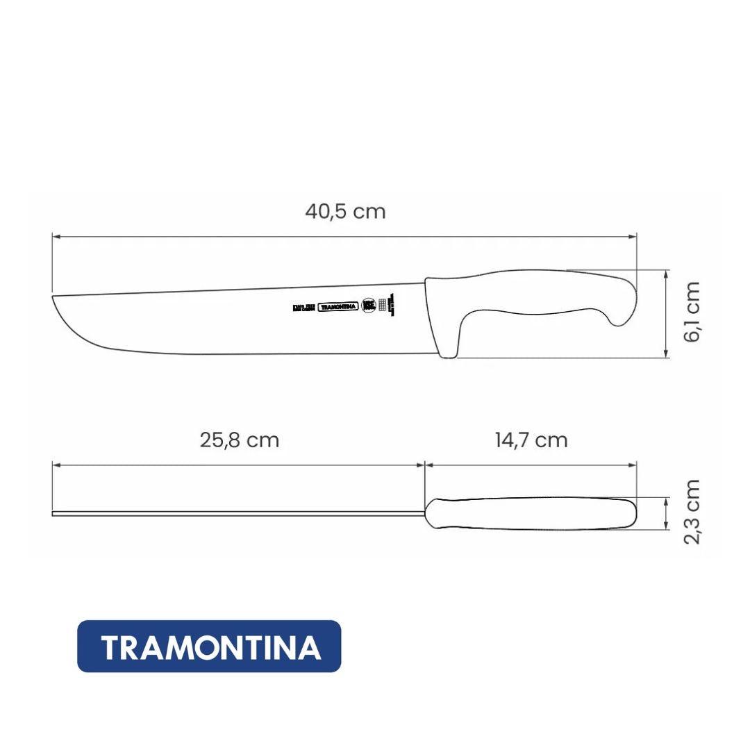 Cuchillo para Carne Tramontina 25 cm (10")
