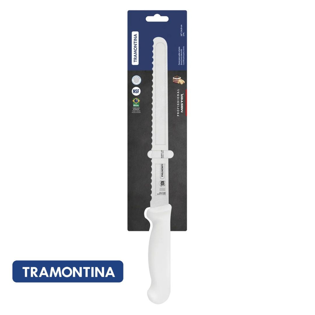 Cuchillo para Pan y Jamón Tramontina 25 cm (10")