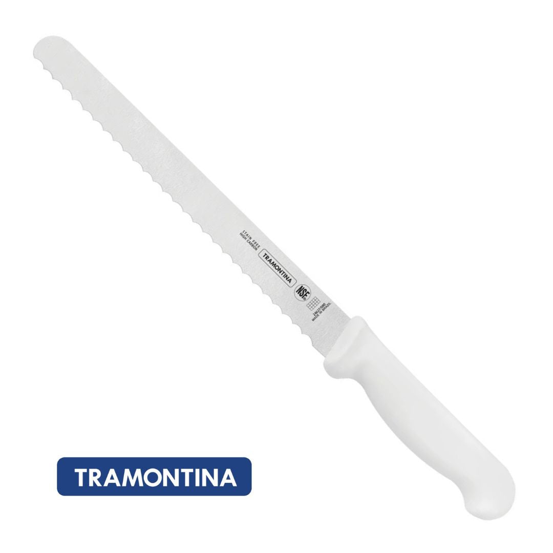 Cuchillo para Pan y Jamón Tramontina 25 cm (10")