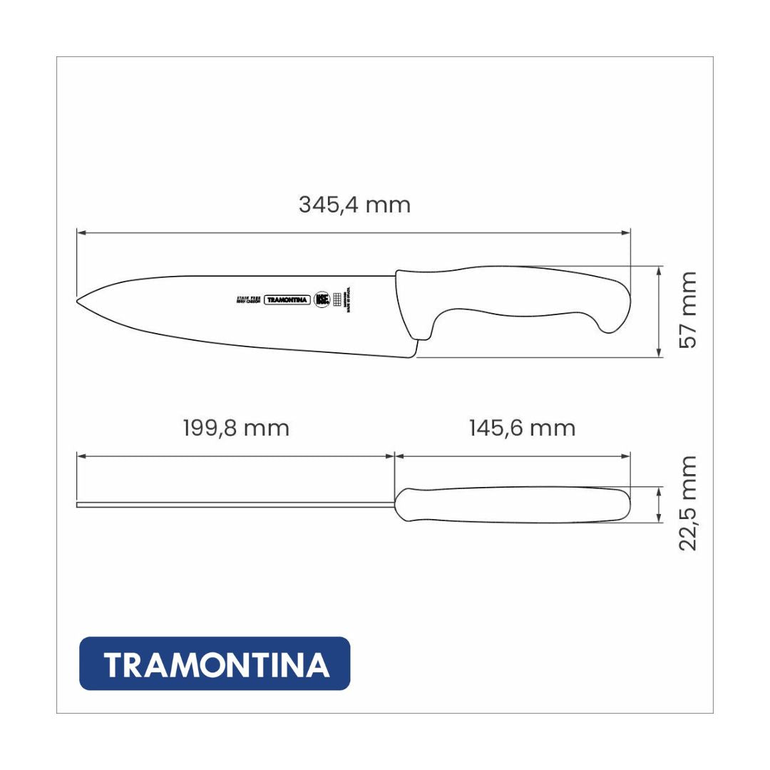 Cuchillo para Carne Tramontina 20 cm (8")