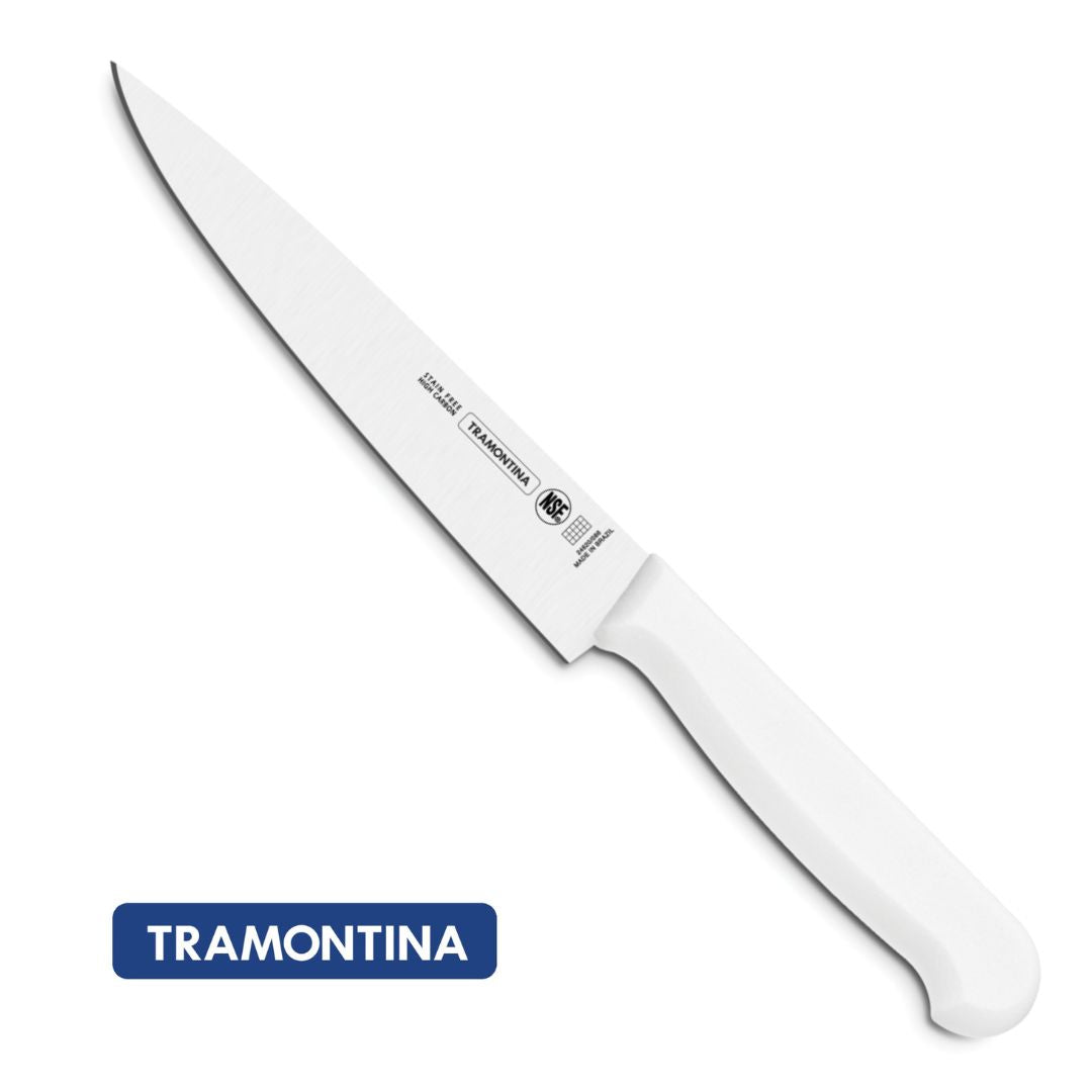 Cuchillo Chef Tramontina Blanco 15 cm (6")