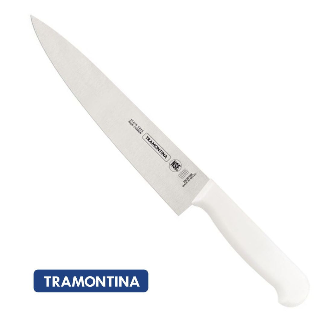 Cuchillo Chef Tramontina Blanco 20 cm (8")