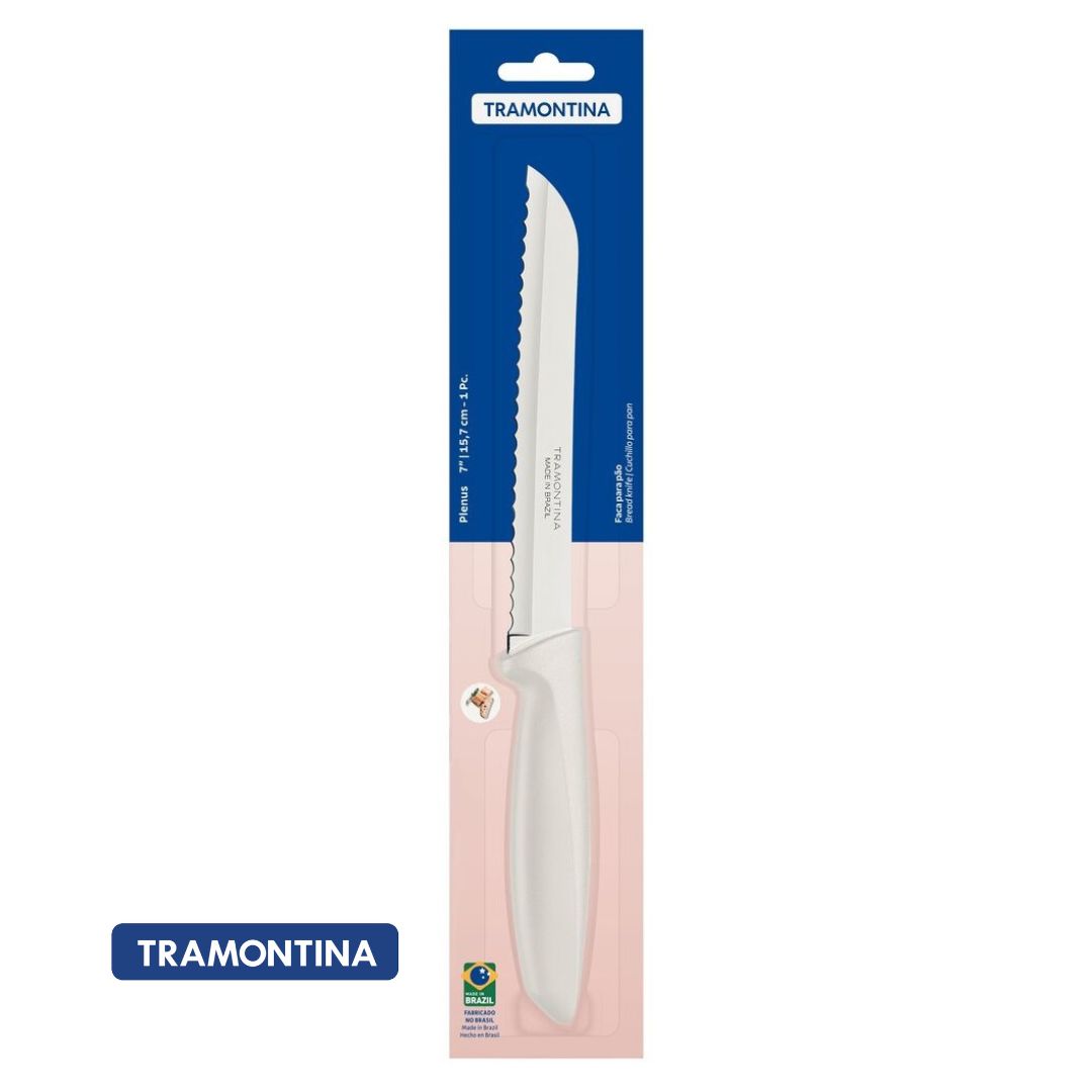 Cuchillo para Pan Tramontina 7"