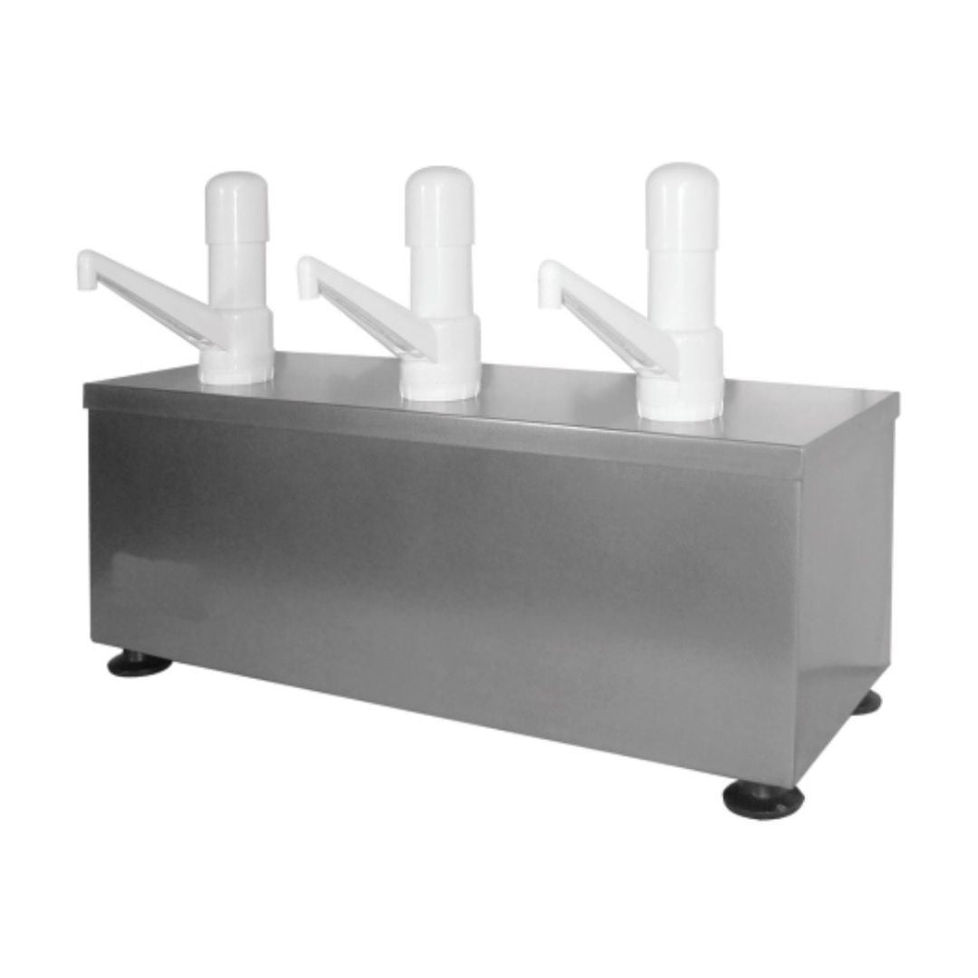 Dispensador de Salsas 3 Puestos