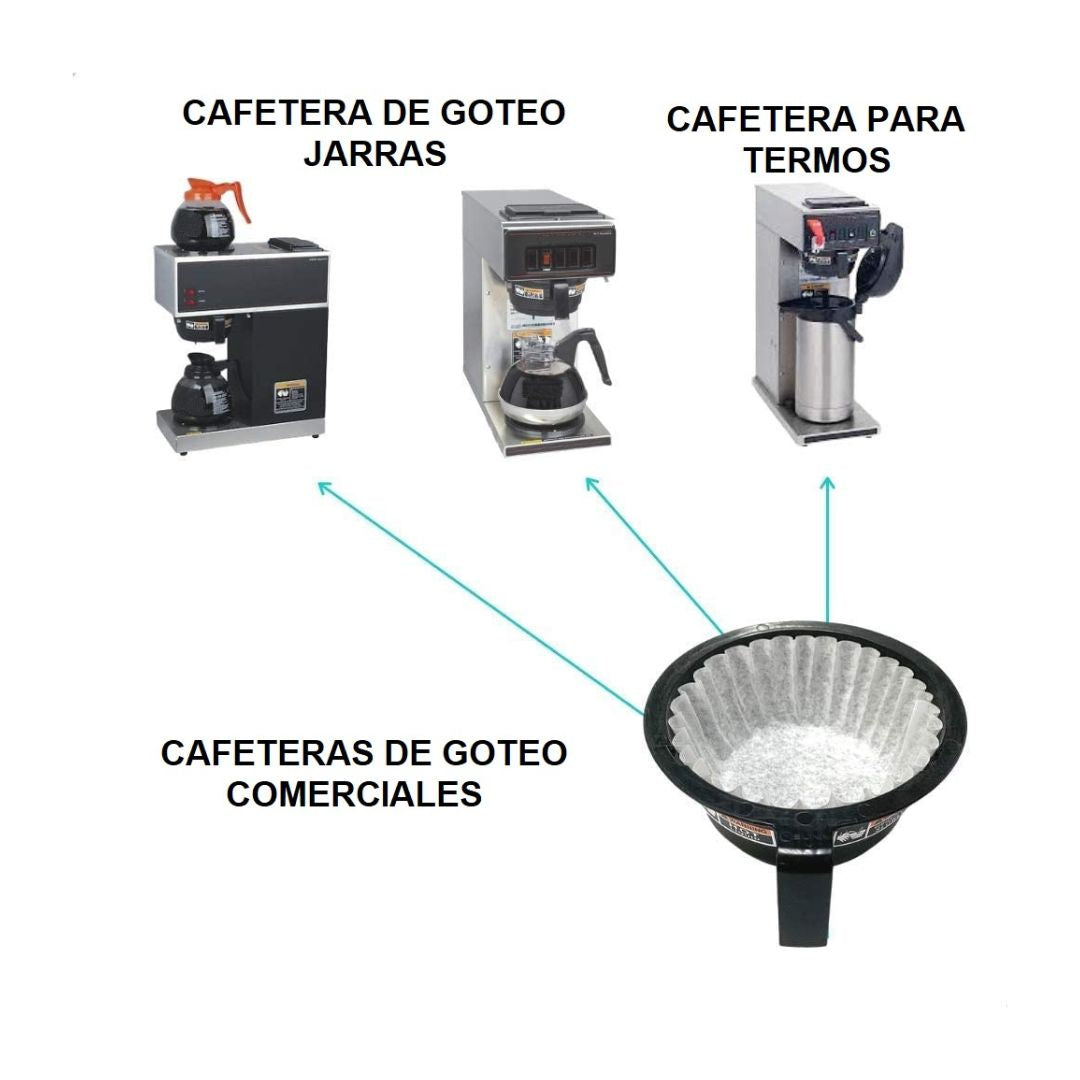 Filtros para Cafetera de Goteo X 500 Uds