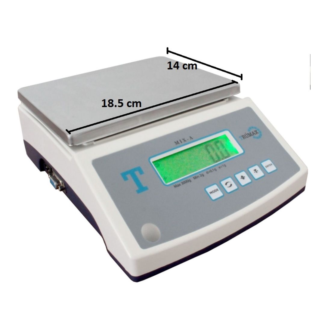 Balanza Electrónica solo Peso 3kg/0.1gr