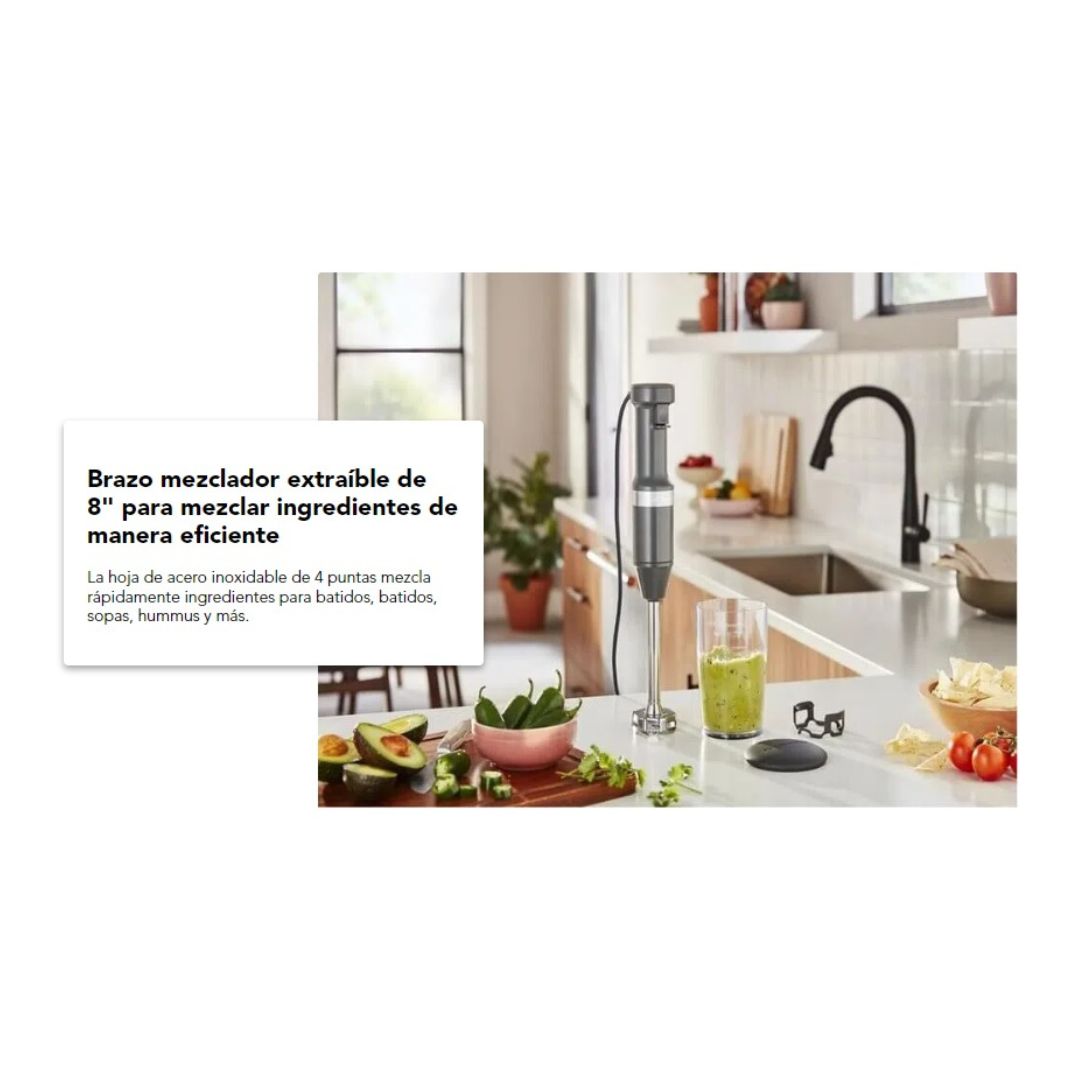 Licuadora de Inmersión KitchenAid Gris