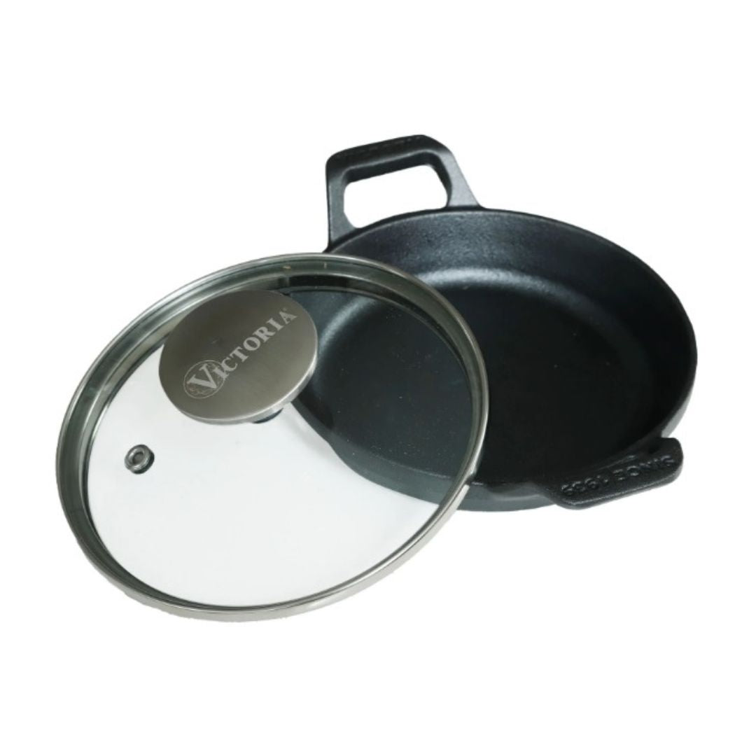 Mini Cazuela Victoria 14 cm con Tapa de Vidrio