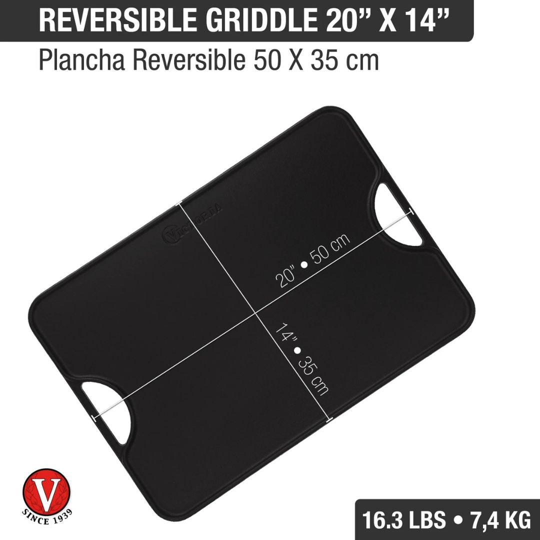 Plancha Victoria para Asar 50X35 cm