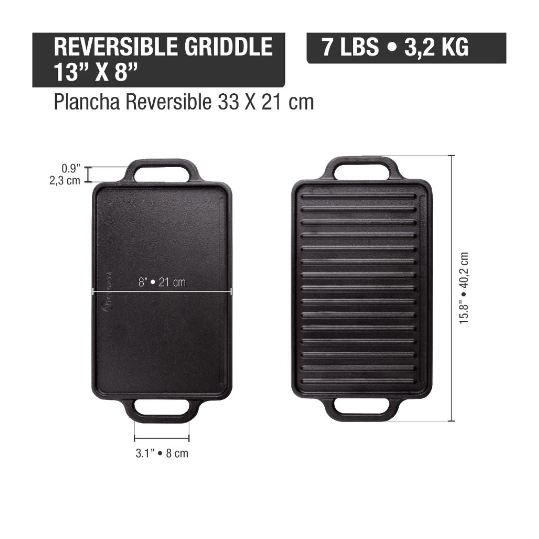 Plancha Victoria para Asar 33X21 cm