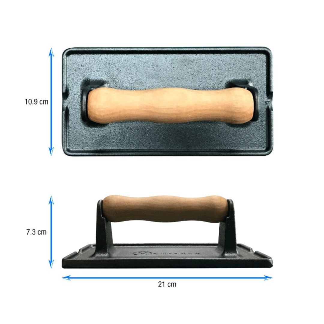 Prensa para Carne Victoria en Hierro Fundido 21 cm