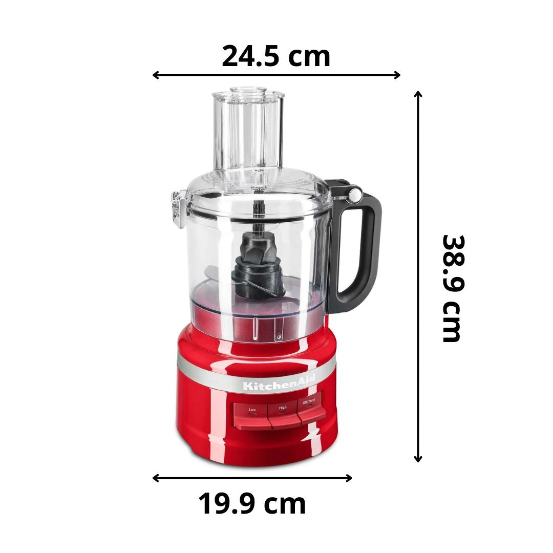 Procesador KitchenAid de 7 Tazas Empire Red