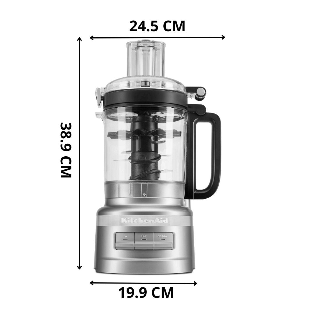 Procesador KitchenAid de 9 Tazas Contour Silver