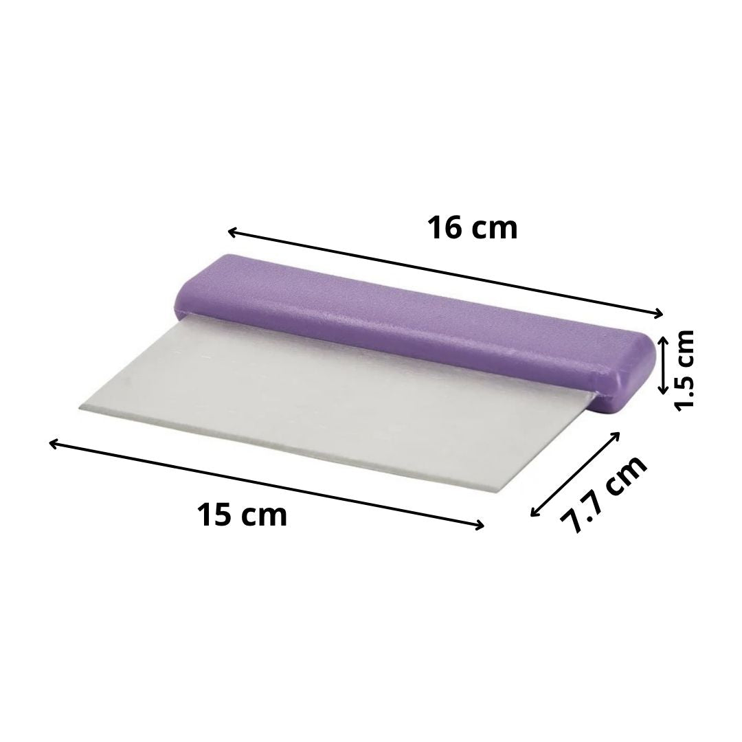 Raspador de Masa 15 cm Acero Inoxidable