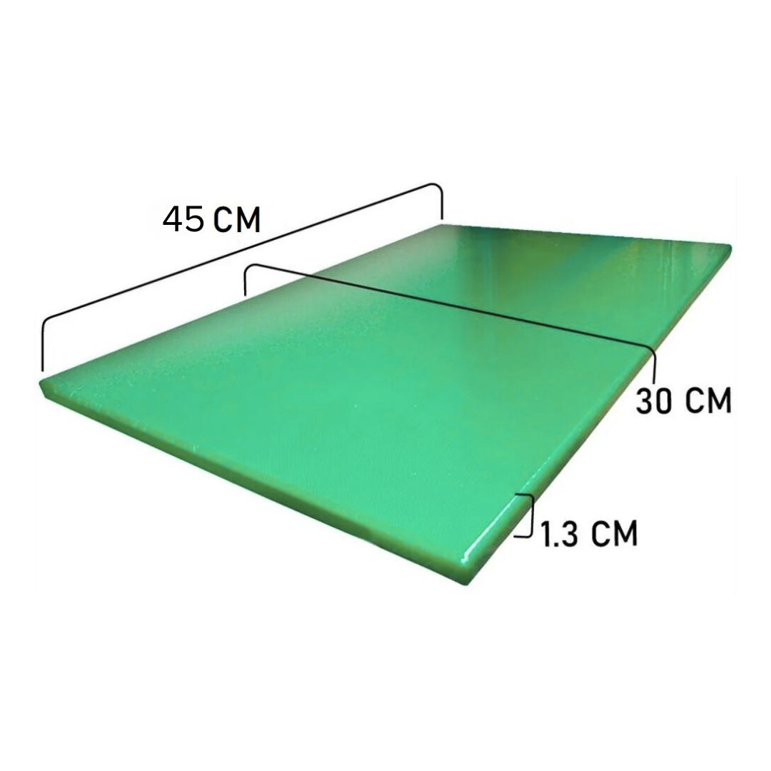 Tabla para Picar Alimentos Verde 45 cm Profesional
