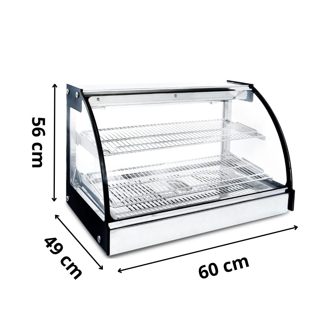 Vitrina Caliente para Panadería y Frituras