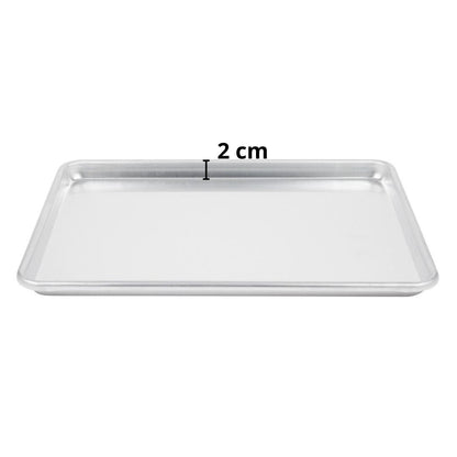 Bandeja Lata de Aluminio Panadería 45x33 cm