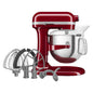 Batidora KitcheAid con Tazón Elevable 6.6 L Roja