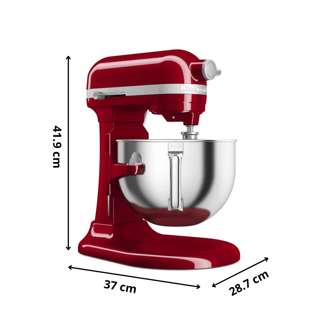 Batidora KitchenAid con Tazón Elevable 5.6 L Roja