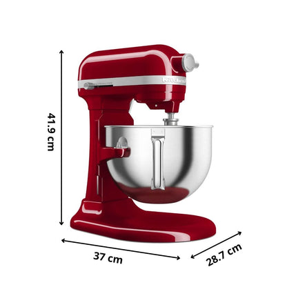 Batidora KitchenAid con Tazón Elevable 5.6 L Roja