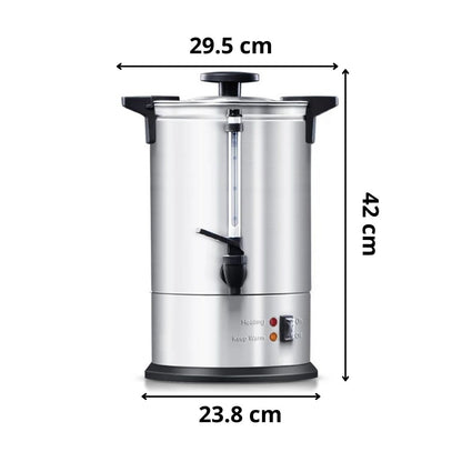 Cafetera Percoladora en Acero Inoxidable 50 Tazas