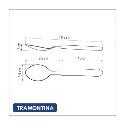 Cuchara de Mesa Tramontina Leme 18.6 cm