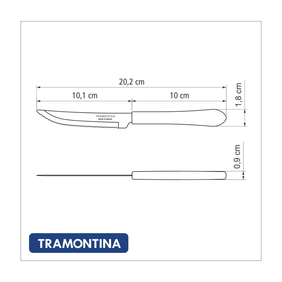Cuchillo para Asados Tramontina 10 cm (4")