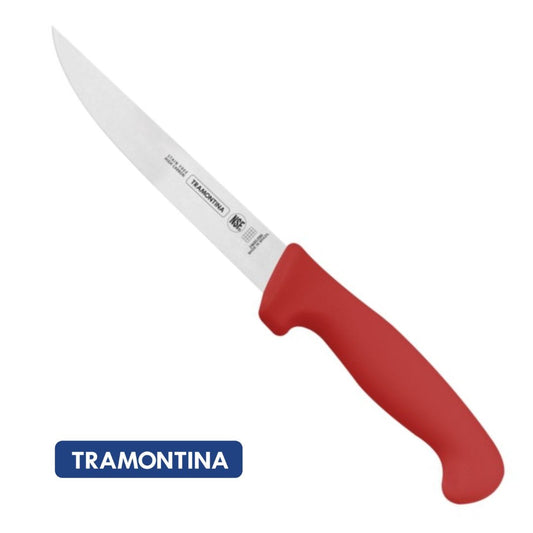 Cuchillo para Deshuesar Tramontina 6" Rojo