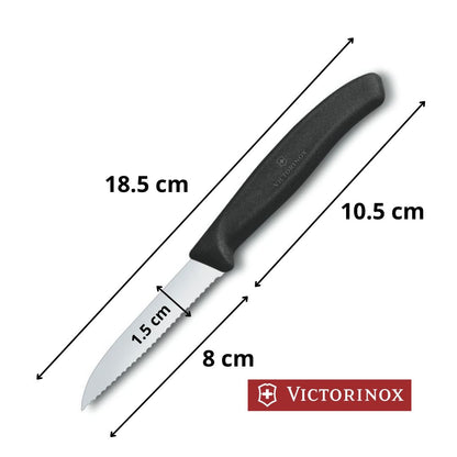 Cuchillo Mondador Victorinox Dentado 8 cm