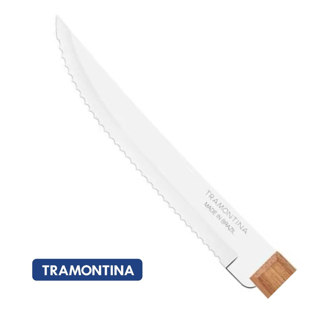Cuchillo para Churrasco Mango de Madera