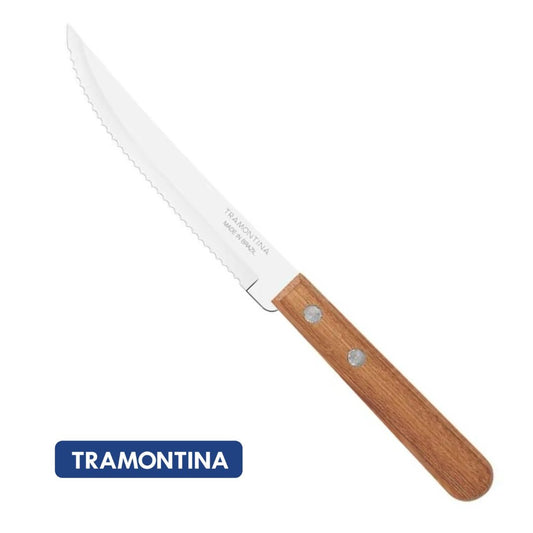 Cuchillo para Churrasco Mango de Madera