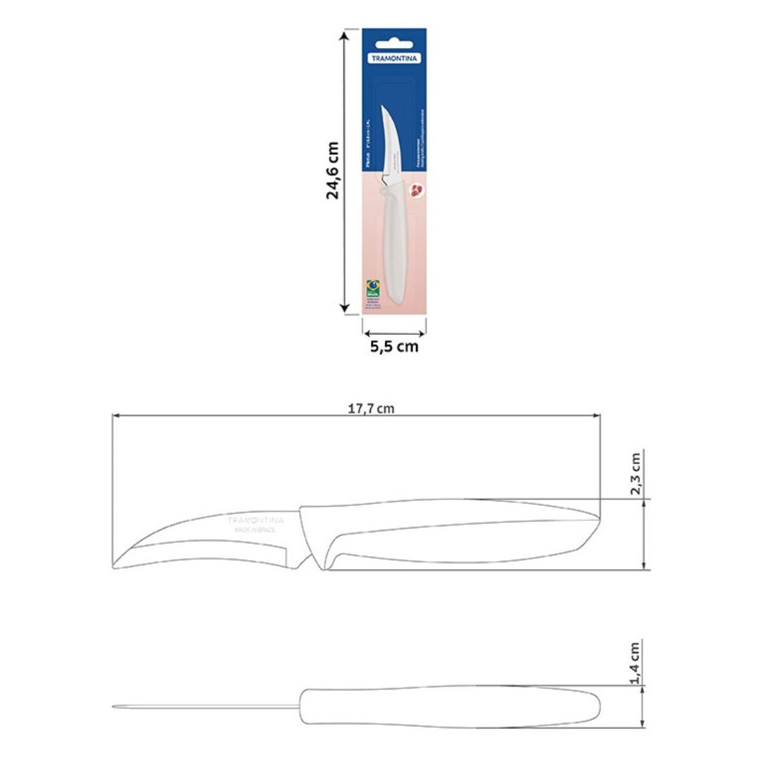 Cuchillo para Redondear Tramontina 3"