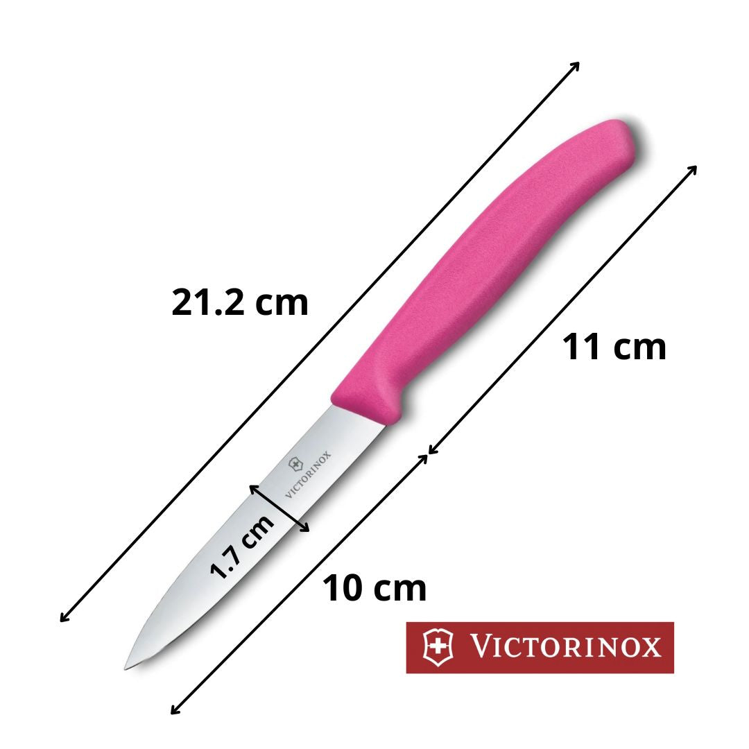 Cuchillo Victorinox Verduras 10 cm (4") Rosado