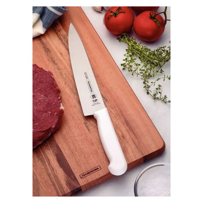 Cuchillo Chef Tramontina Blanco 25 cm (10")