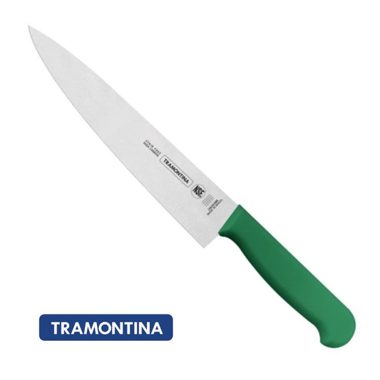 Cuchillo Chef Tramontina Verde 20 cm (8")