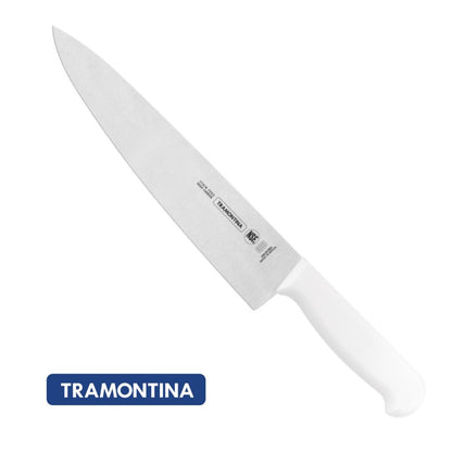 Cuchillo Chef Tramontina Blanco 25 cm (10")