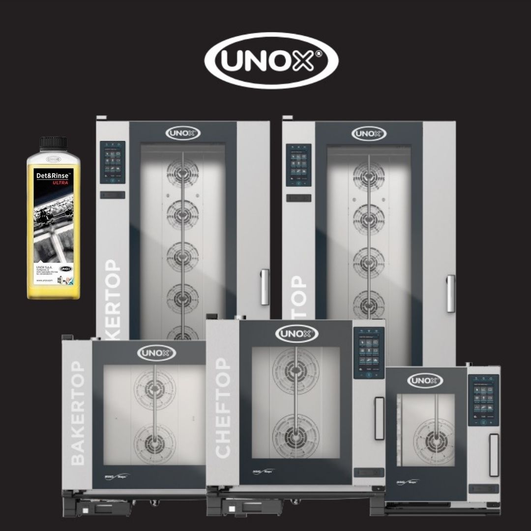 Detergente Unox para Lavado Automático Det&Rinse Ultra