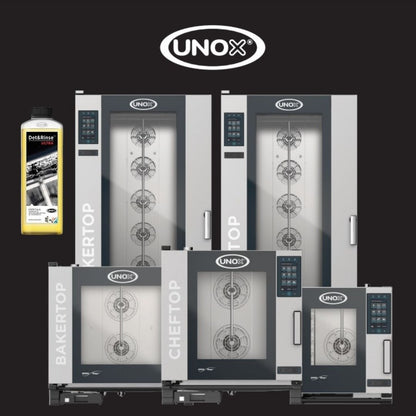 Detergente Unox para Lavado Automático Det&Rinse Ultra