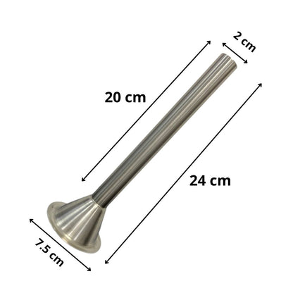 Embudo para Molino de Carne #12 Acero Inox