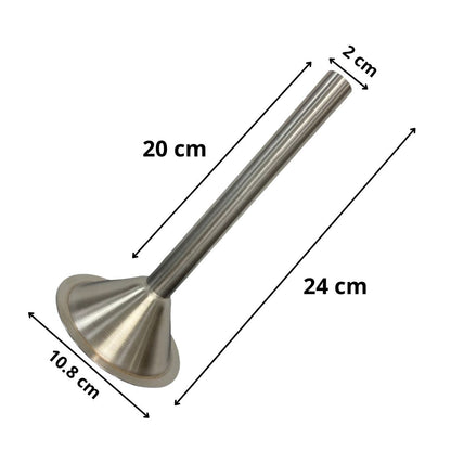 Embudo para Molino de Carne #32 Acero Inox