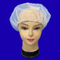 Gorro para Cabello Cocina Redondo Blanco