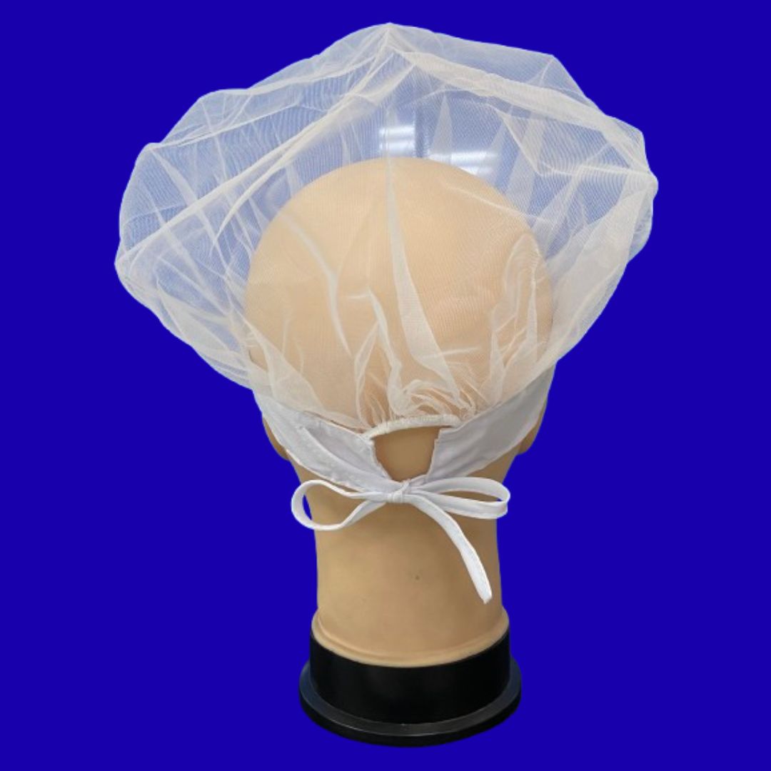 Gorro para el Cabello con Ribete Blanco