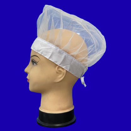 Gorro para el Cabello con Ribete Blanco