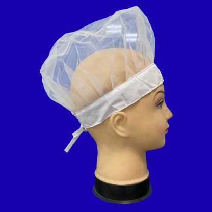 Gorro para el Cabello con Ribete Blanco
